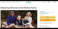 The Mullins family's GoFundMe (Image via GoFundMe)